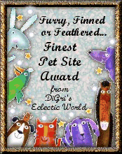Finest Pet Site Award